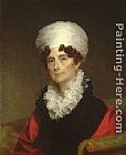 Stuart, Paintings - Mrs. Andrew Sigourney by Gilbert Stuart